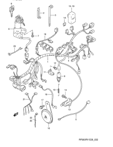 RF900 Жгут проводов