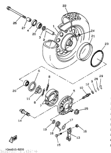CW50 Переднее колесо