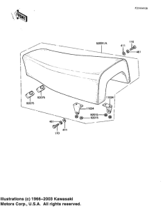 KDX80 Пружина