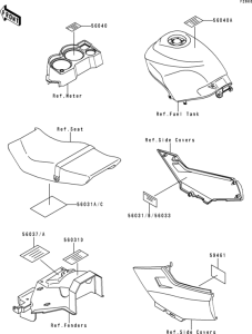 EX250 Лейбл предостережения