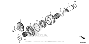  Муфта стартера