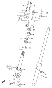 DS80 Траверса нижняя
