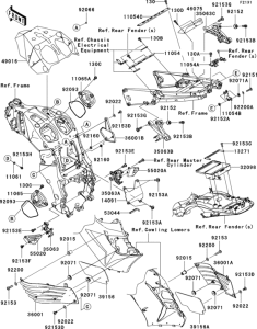 ZX1400 Frame fittings(1 / 2)