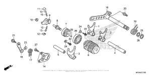  Вилка переключения передач