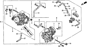 VT1100C2 Карбюратор
