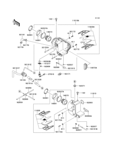 EJ650 Воздушный фильтр
