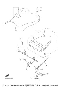 YZF-R6 Сиденье