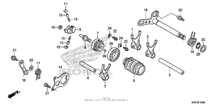  Вилка переключения передач