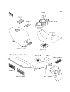 EX500 Наклейки