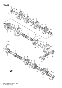 GSX-R1000 Трансмиссия