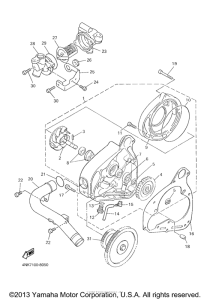 XVZ1300ATM Водяной насос