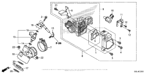 NCH50 Throttle Body + Fuel Injector