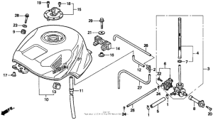 CBR900RR Fuel tank 96-97