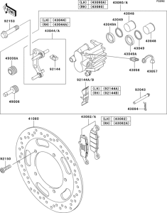  Передний тормоз