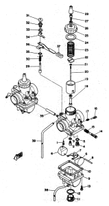 RD250 Карбюратор