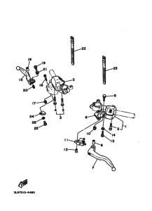  ハンドルスイツチ. レバー 1
