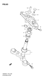 GS500 Траверса нижняя