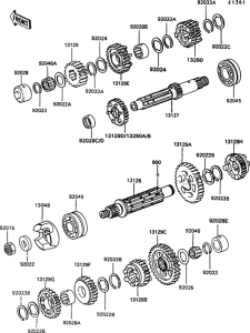 Z550 Трансмиссия