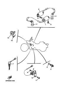XVS250 エレクトリカル 2