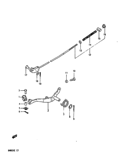 RM80 Передний суппорт