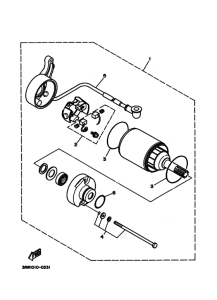 ST225 Starting motor set