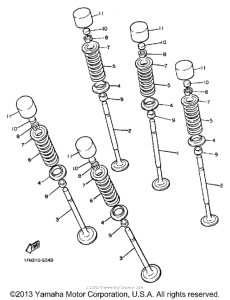FZX700SC Клапана