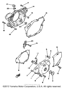 SRX250TC Боковые крышки