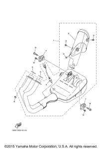 FZ07FR Выхлопная система