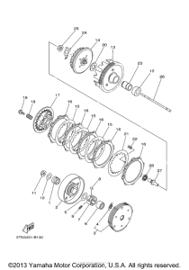 TTR110EB Сцепление
