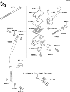 EX500 Главный тормозной цилиндр