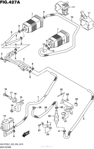 GSX-R750 Evap System (Gsx-R750L7 E33)