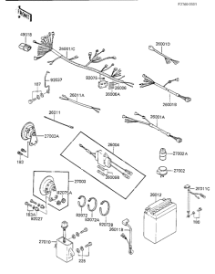 KZ250 Электрика