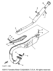 RT100K Выхлопная система