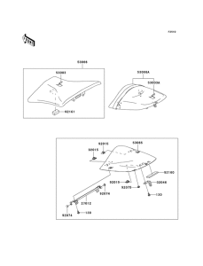 ZX600 Пружина