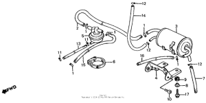 CB700SC Canister 84-85