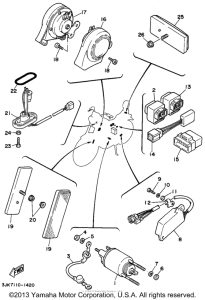 XV1100F Электрика