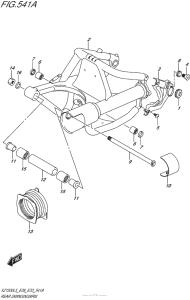 VL1500 Rear Swingingarm