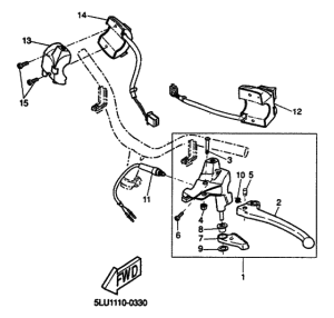 CW50 Interruptor  manillar&palanc