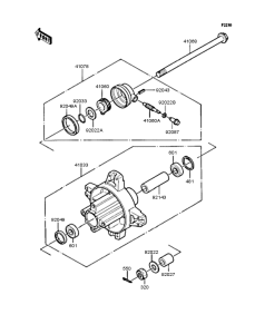 KMX80 Переднее колесо