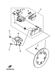  Задний суппорт