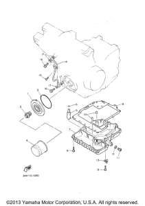 FZR600RE Маслянный фильтр