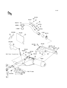 KLX250 Глушитель