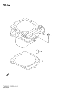 RM-Z450 Цилиндр