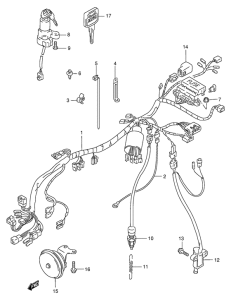 GSF400 Жгут проводов