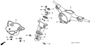C50 Handle pipe / handle cover