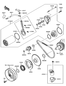 BJ250LGFA スタータモータ