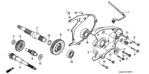 CN250 Трансмиссия