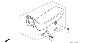 NX125 Пружина