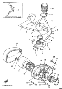 XV250S Впускная система