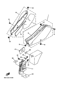 TT250R ｻｲﾄﾞｶﾊﾞｰ 1